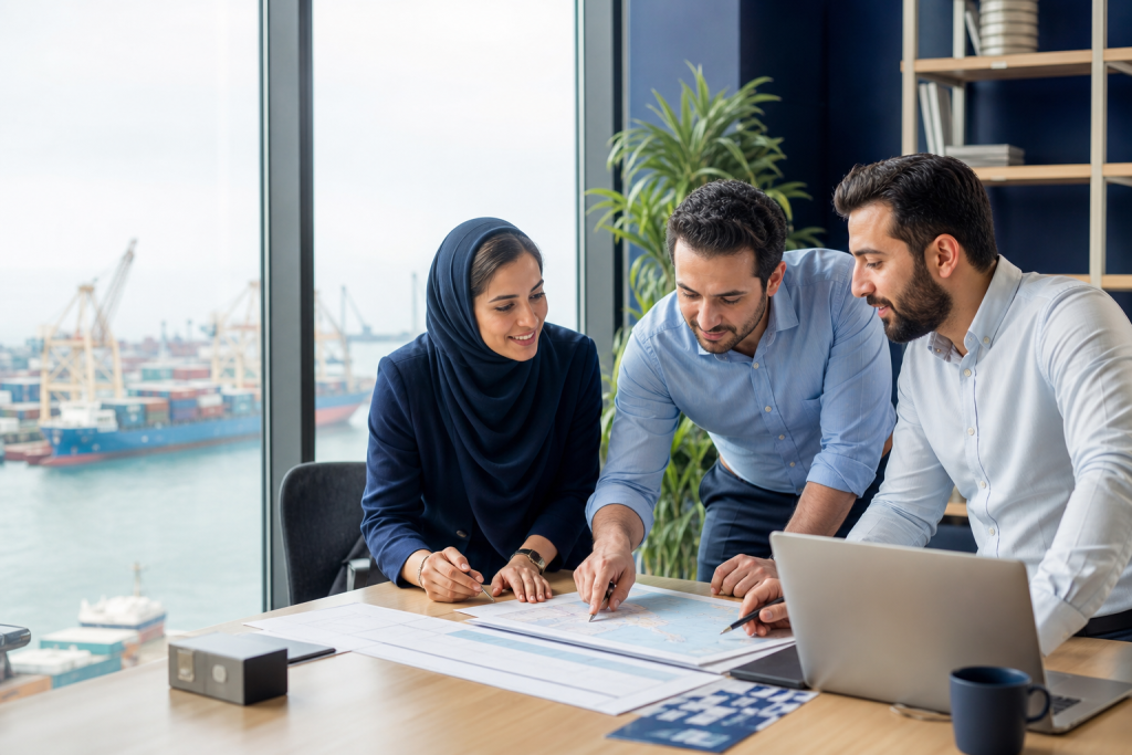 همکاری تیم حرفه‌ای کشتیرانی و لجستیک آریا امواج لیان